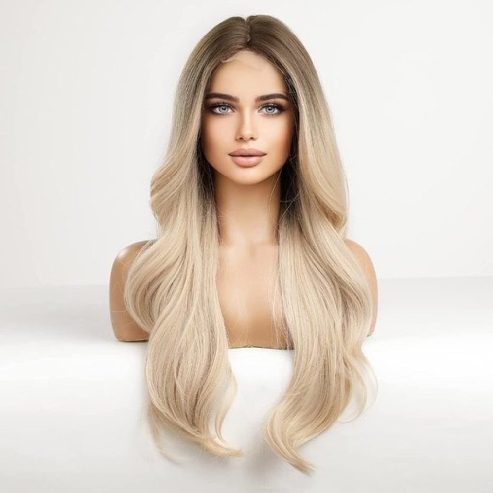 Mixed Blonde Lace Wigs